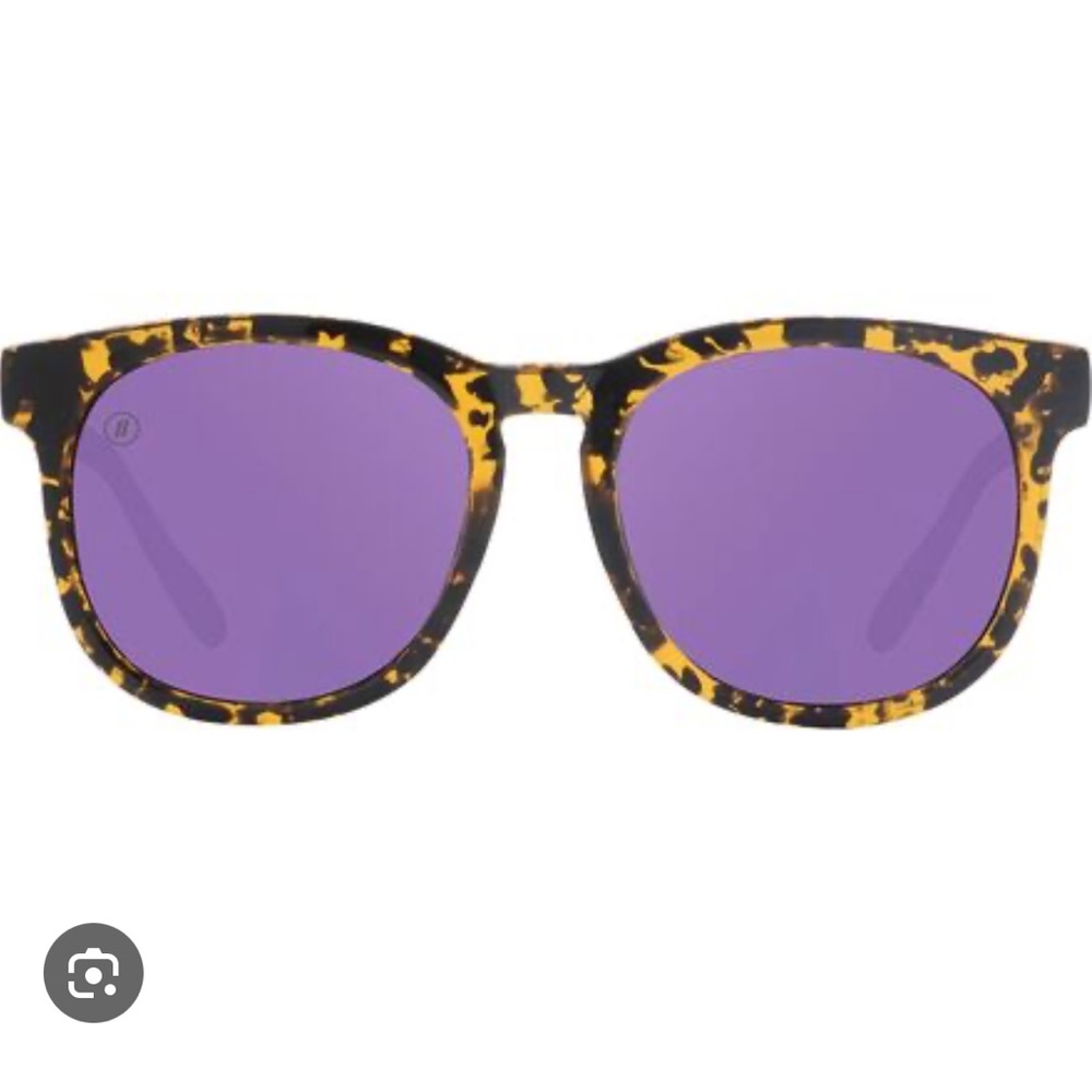 NEW Blenders Purple Tortoise round Sunglasses polarized